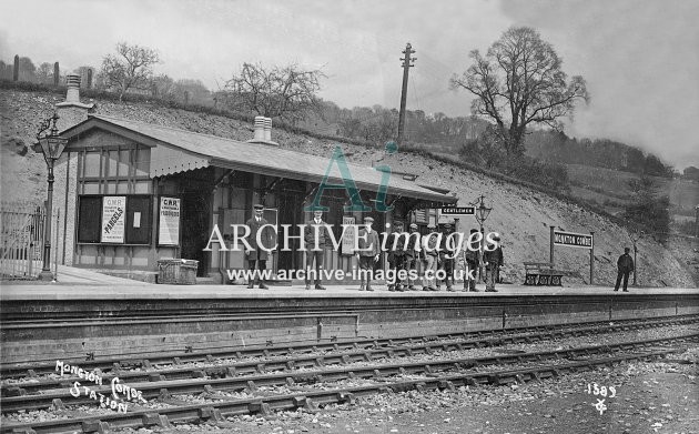 Monkton Combe station c1910