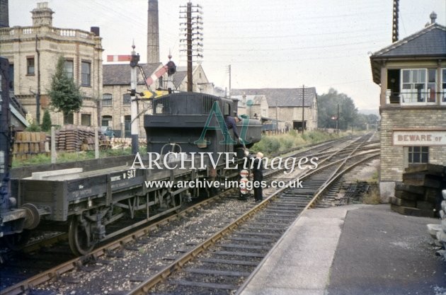 Heathfield Railway Station & Signal Box 1961