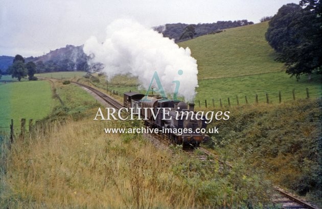 Approaching Moretonhampstead 1961