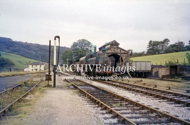 Moretonhampstead Railway Station & Engine Shed 1961