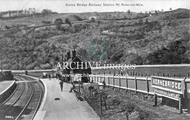 Kerne Bridge Station c1910