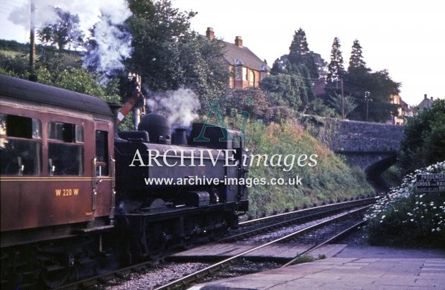 Tiverton Railway Station 1961