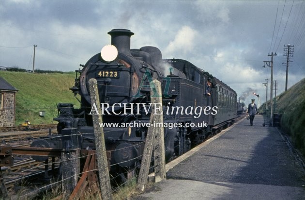 Halwill Junction Railway Station 1963