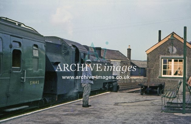 Bere Alston Railway Station c1963