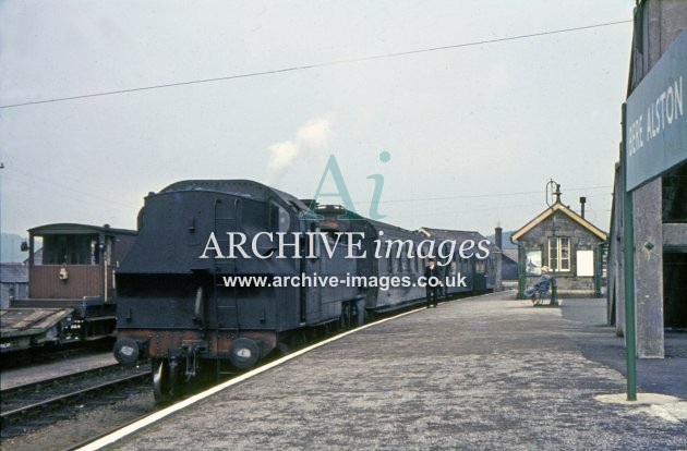 Bere Alston Railway Station c1963