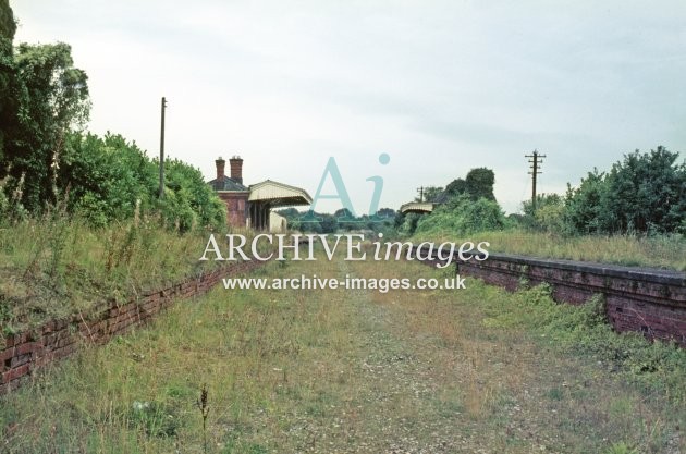 Mitcheldean Road station, closed 13.9.70