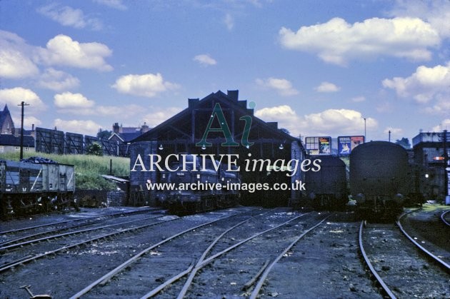 Wellington Locomotive Shed c1964 