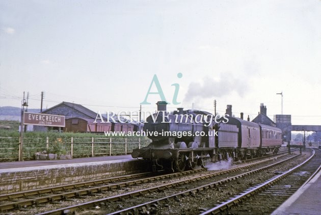 Evercreech Junction Railway Station c1964