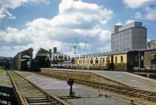 Chard Central Railway Station 1962