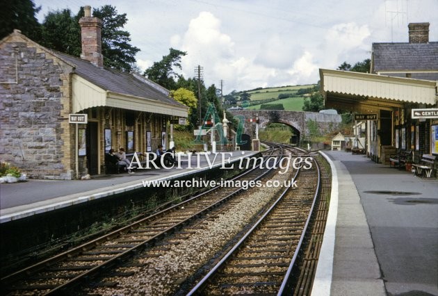 Dulverton Railway Station 1963