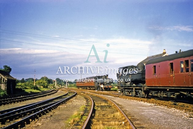 Chard Central Railway Station 1962