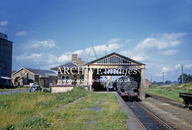 Chard Central Railway Station 1962