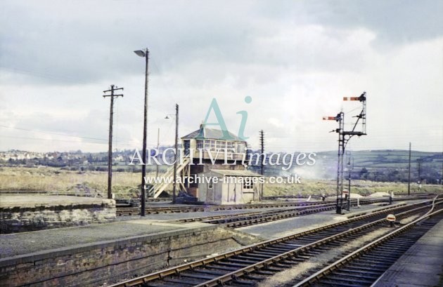 Barnstaple Junction Signal Box c1968