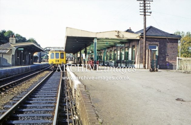 Okehampton Railway Station 1971