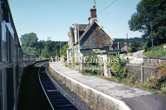 Eggesford Railway Station 1972